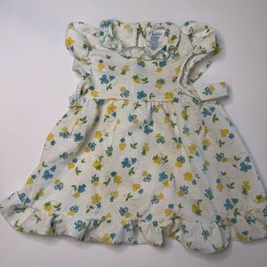 Carter’s Baby Dress – Size 12 Months – Floral Ruffle Dress